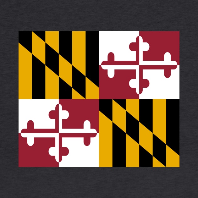 Maryland flag by flag for all